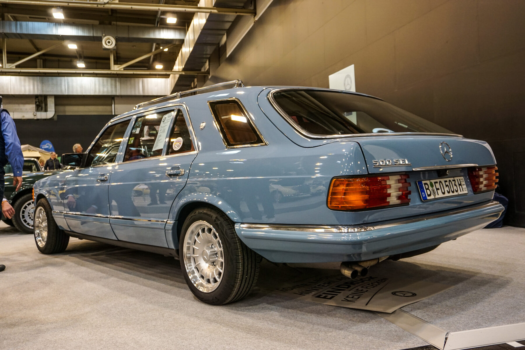 Yayoi Kusama Mercedes Benz W126 station wagon